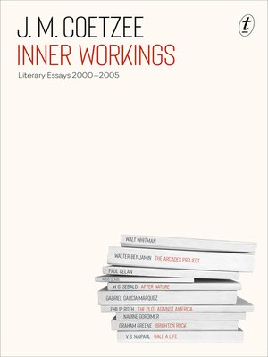 cover image of Inner Workings: Literary Essays 2000–2005